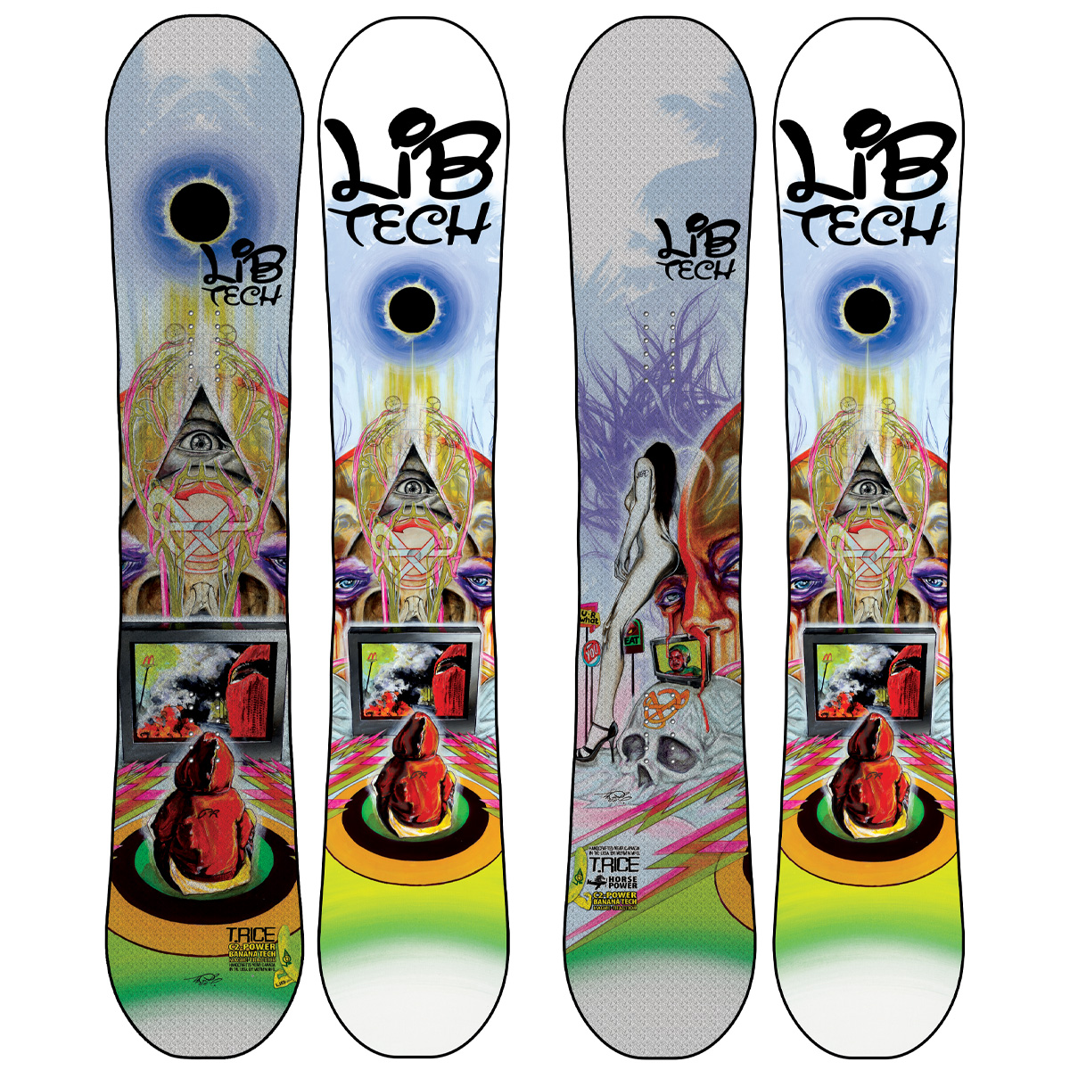 Travis Rice Lib Tech Pro Snowboard 20th Anniversary