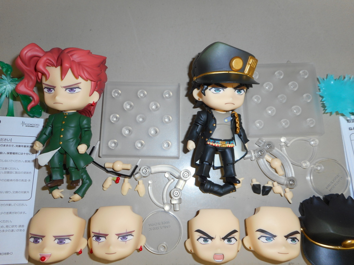 ねんどろいど ジョジョの奇妙な冒険 空条承太郎 花京院典明 2体まとめ