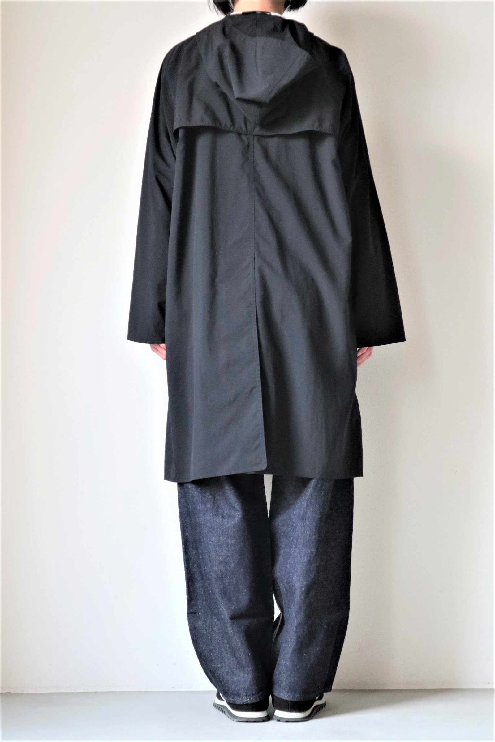 YAECA通販 ヤエカ取扱店 YAECA/NYLONフーデッドレインコート