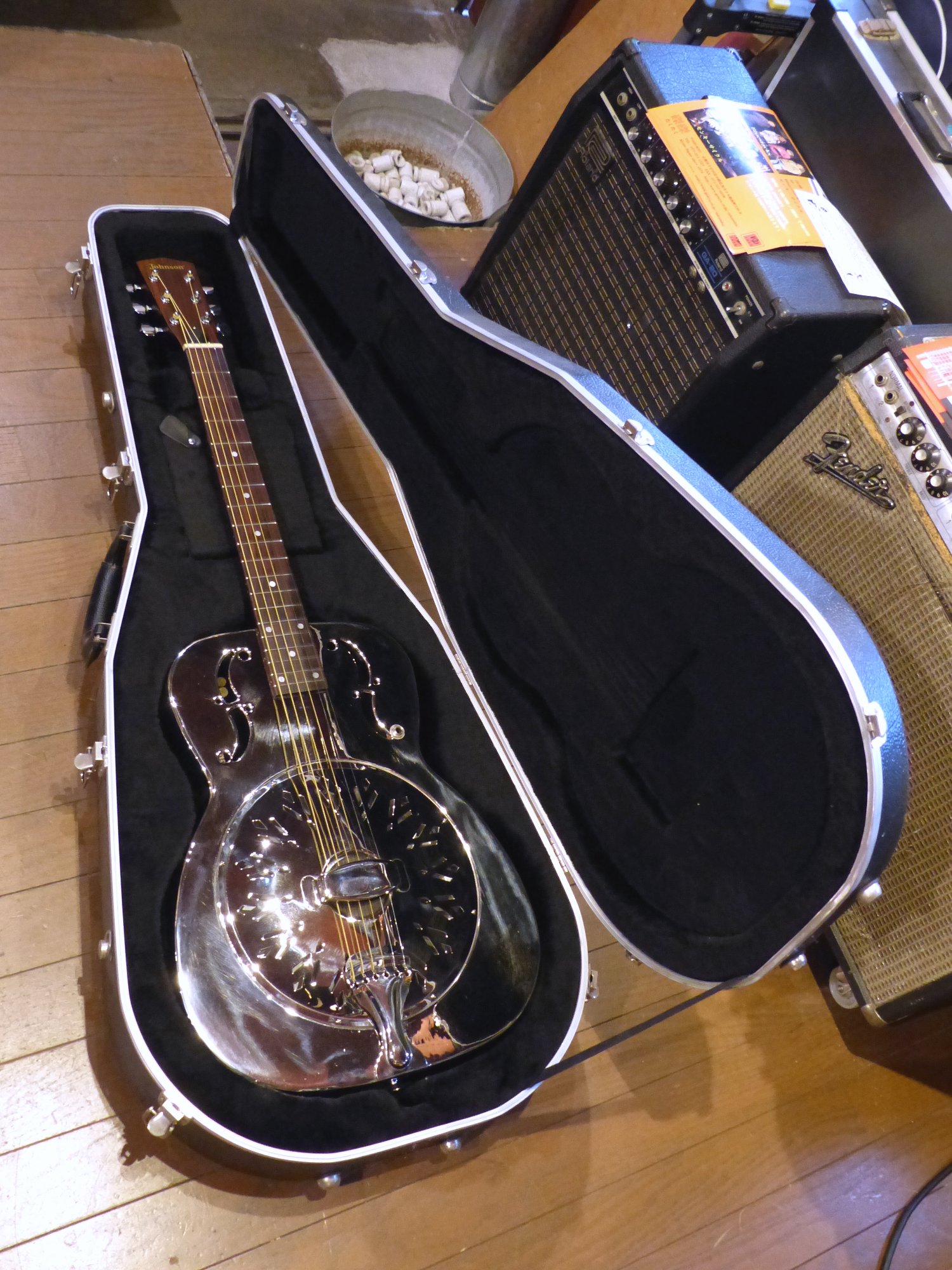 Johnson '00 AXL-998-1 Resonator Guitar – 京町家のギターショップ