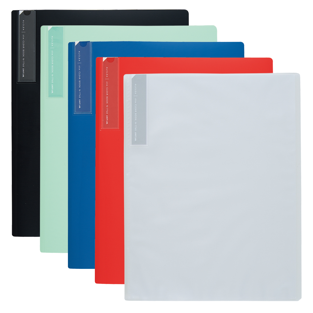 ALCLEA 抗菌スリムクリヤーブック 10ポケット - 株式会社リヒトラブ
