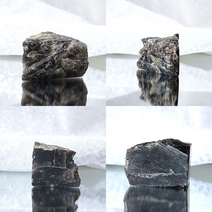 正規代理店】 幻の山梨県産水晶<br> 黒平鉱山 黒水晶 透明水晶 白水晶