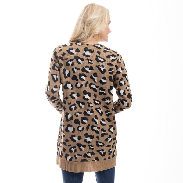 Wild Chic Leopard Cardigan – Linda Anderson