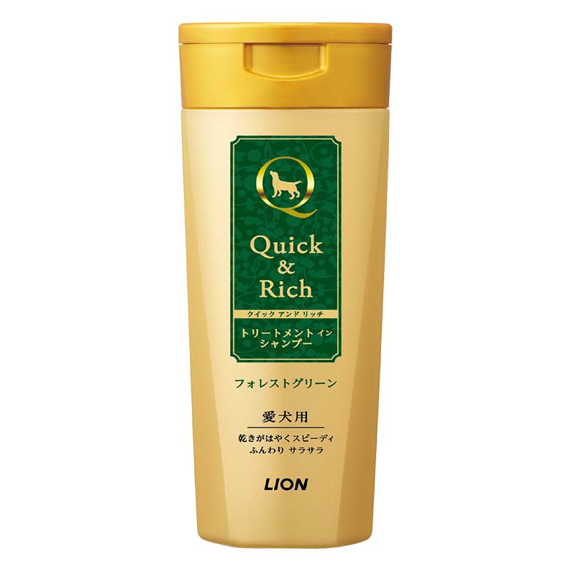 クイック&リッチ トリートメント イン シャンプー 愛犬用 リフレッシュ
