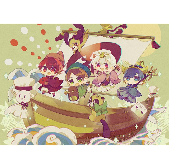 そらる、まふまふ、うらたぬき、あほの坂田。のユニット「そらまふうら