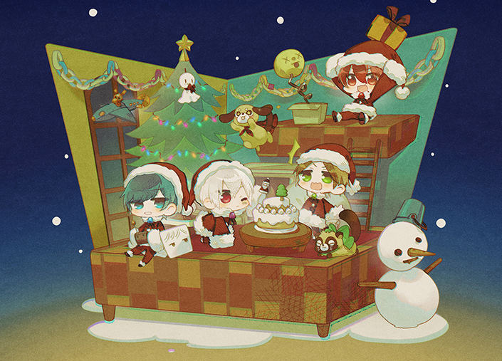 そらる、まふまふ、うらたぬき、あほの坂田。のユニット「そらまふうら