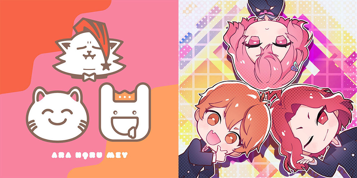 あらき、nqrse、めいちゃんからなる3人組ユニット・あらなるめい、配信