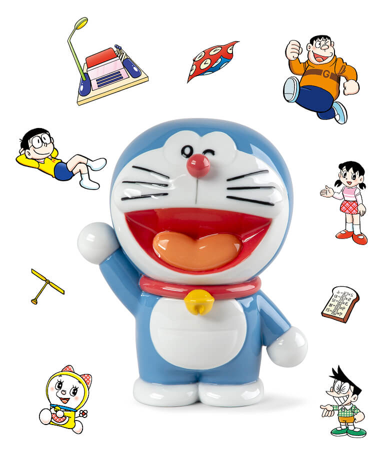 ドラえもんへの遊び心あるオマージュ | リヤドロ公式オンライン