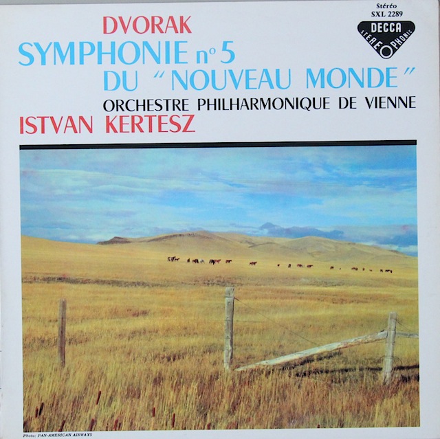 LP レコード ケルテスのドヴォルザーク/交響曲第9(5)番「新世界より