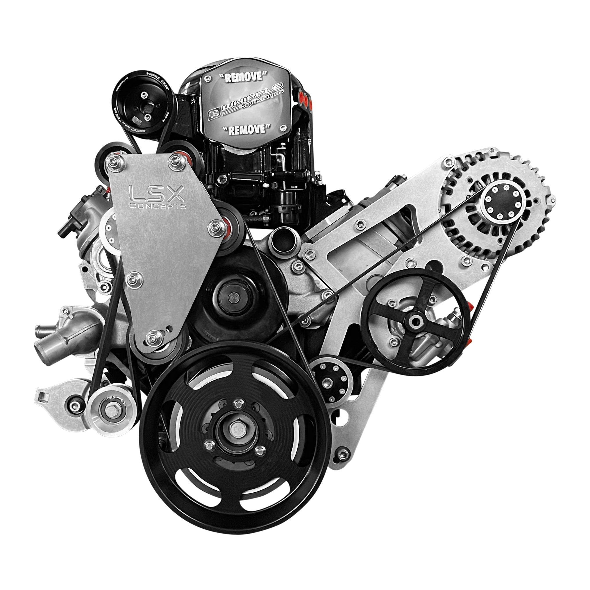 Bundle - ALT/PS/JD Flex Drive - Tumble Finish - 10 Rib – LSX Concepts