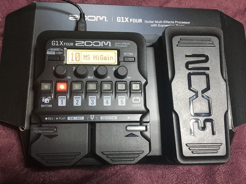 zoom G1X FOURという1万円以下のマルチを買った｜BlancheのBLOG｜LTM