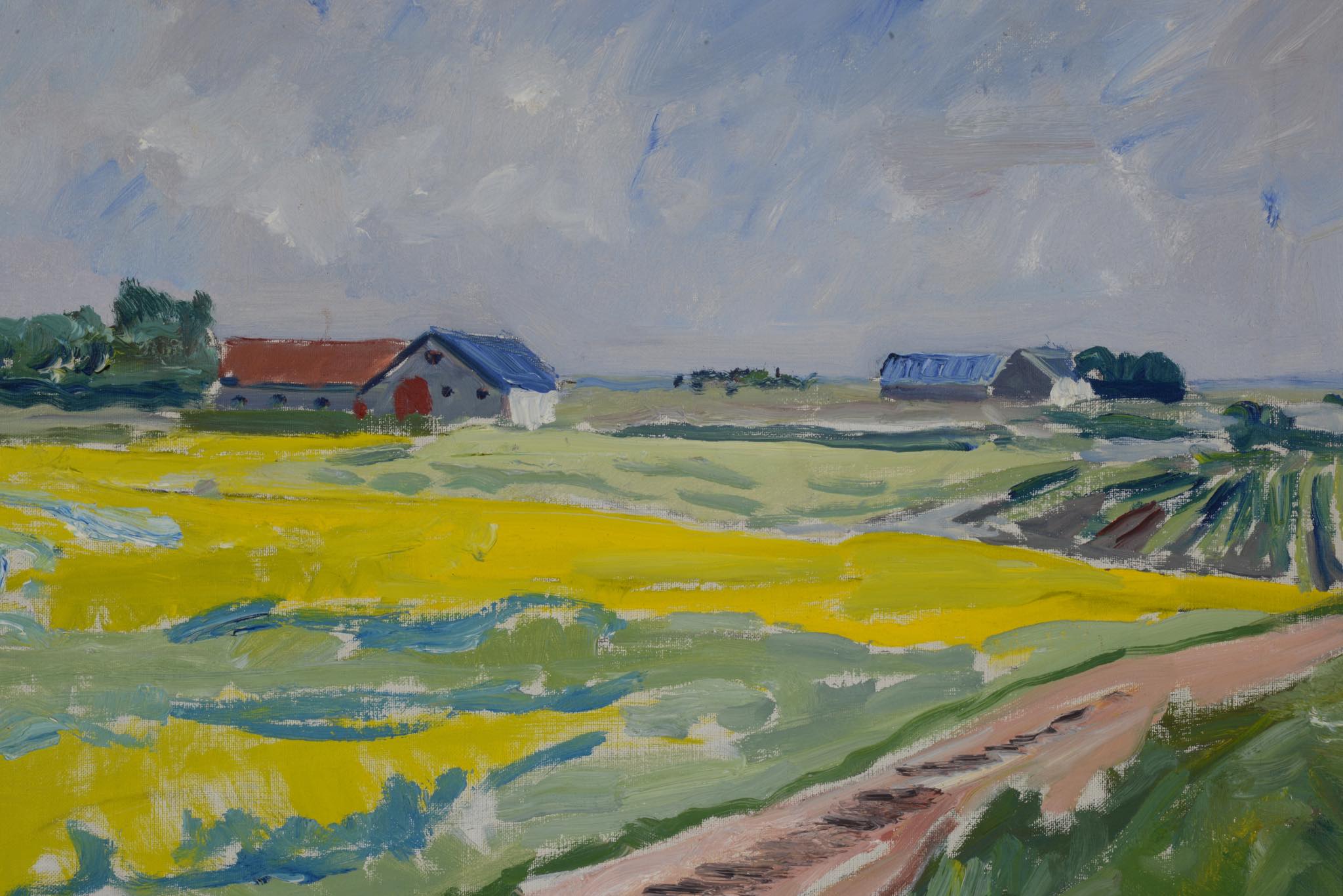 Axel P. Jensen Landscape painting 1938｜Luca Scandinavia | 北欧