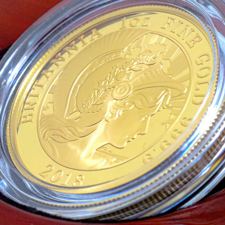 イギリス GREAT BRITAIN ブリタニア 2018年 100ポンド 1オンスoz