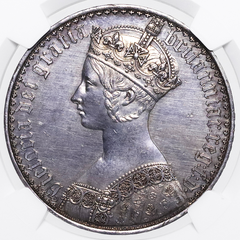 イギリス 1847年 ビクトリアヴィクトリア ゴチックゴシッククラウン