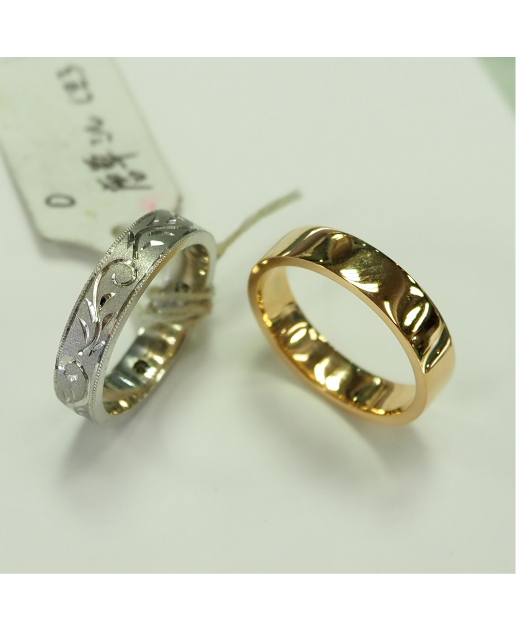 ジュエリーリフォーム事例】唐草模様のK18リングを、力強く美しい