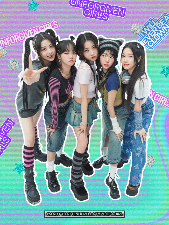 LE SSERAFIM 日本2ndシングル 'UNFORGIVEN' CANDY PUNKコンセプト