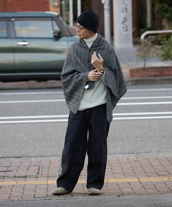 Engineered Garments/エンジニアド ガーメンツ Button Shawl - Wool