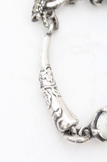 Bloody Mary / ナイトレイヴンブレスレット21cm 21cm シルバー O-24-10