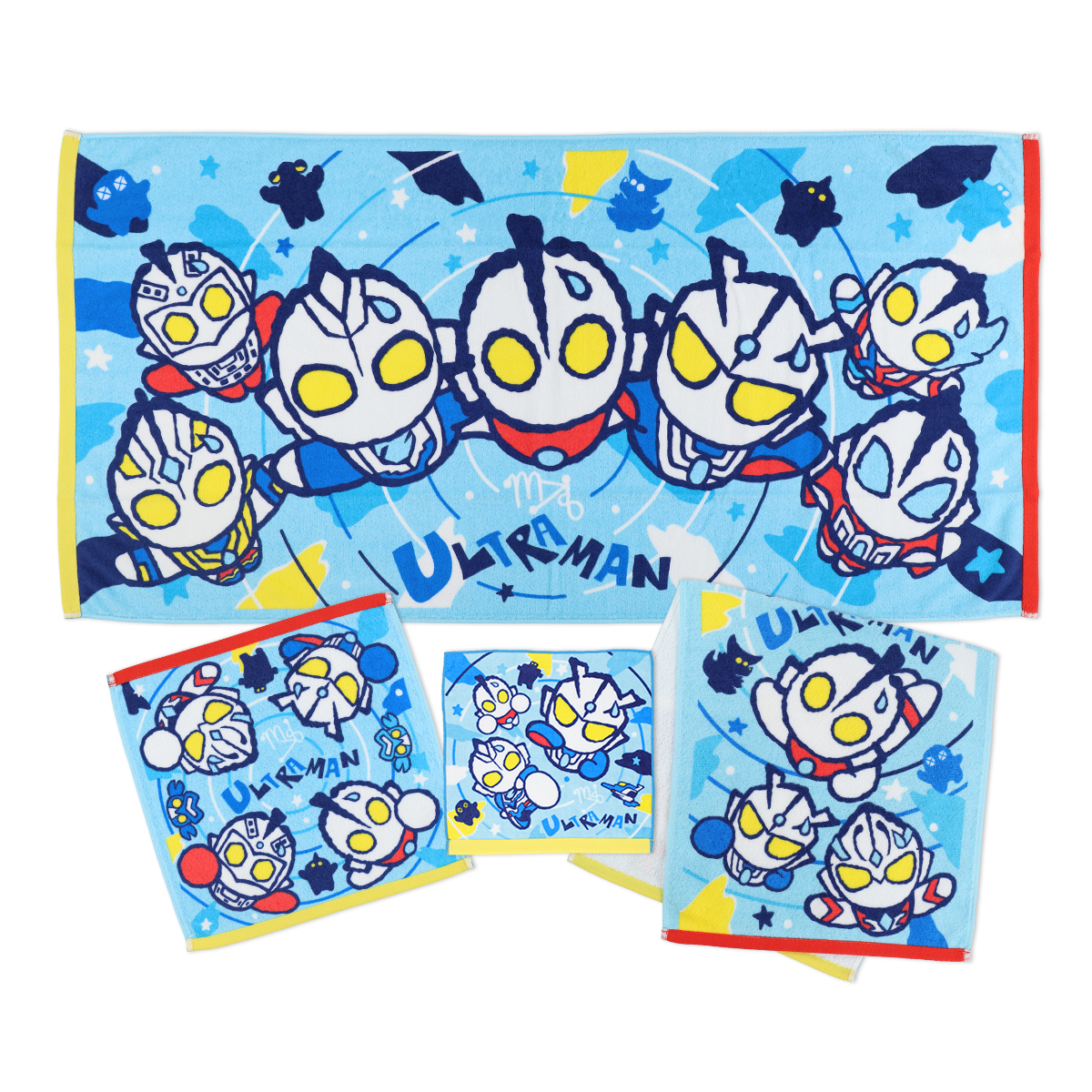 M78ウルトラマン フェイスタオル ストロングヒーローズ 47922