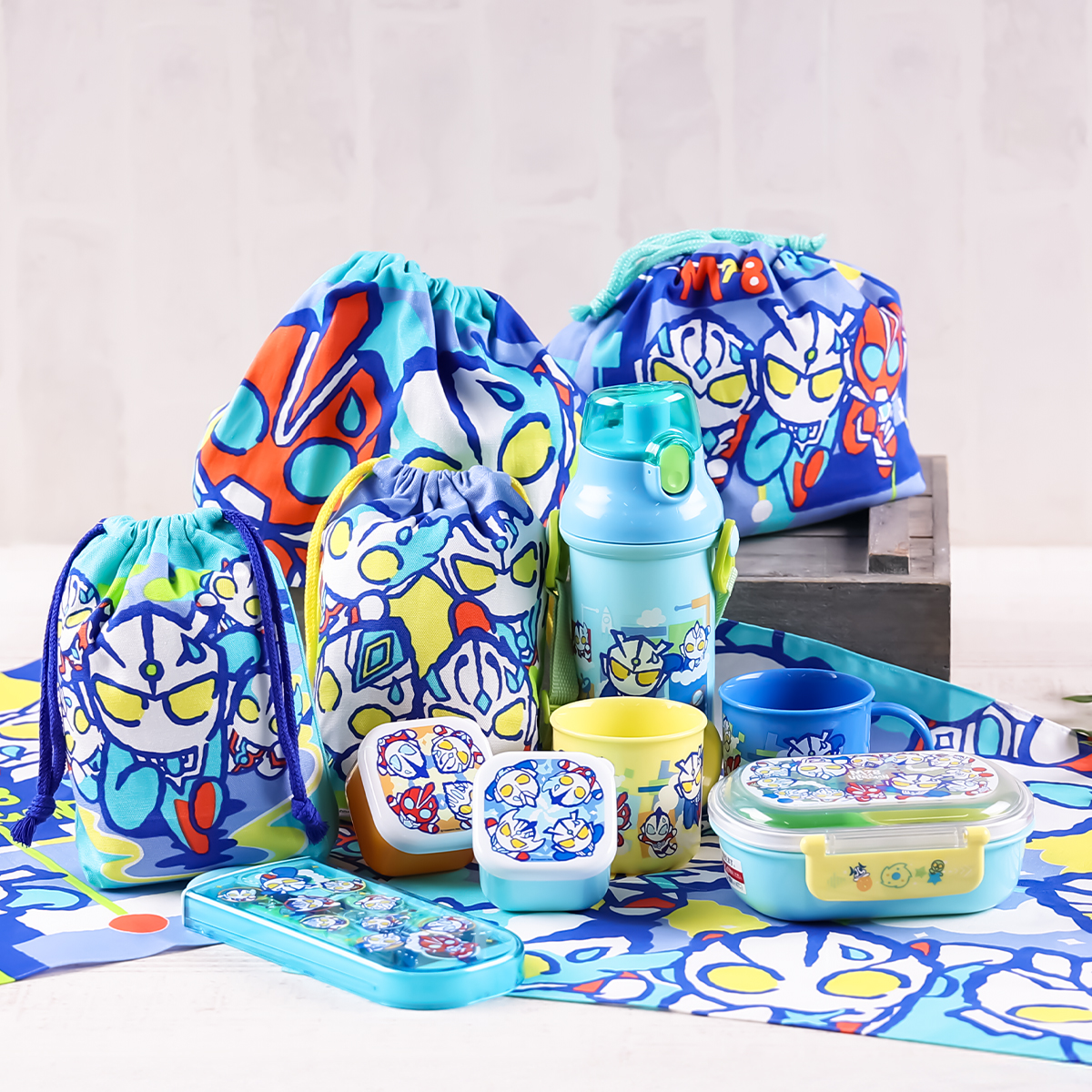 M78ウルトラマン ランチボックス 中子付 morimori HEROES 360ml 51677