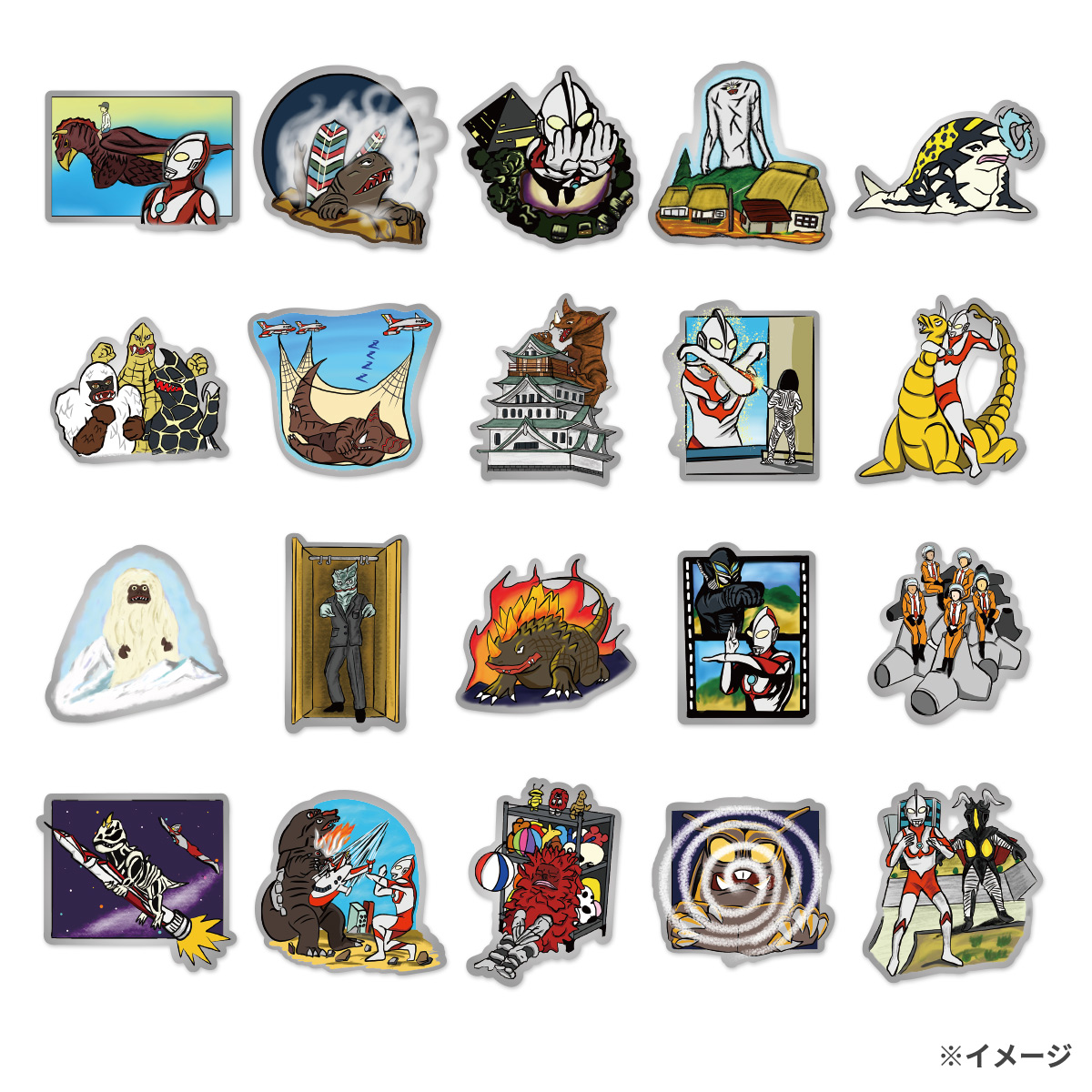 二次予約商品】ウルトラピンズワールド ウルトラマンエピソードver