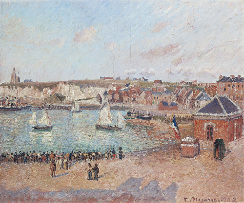 アンドレ・マルロー美術館「港におけるピサロ～ルーアン、ディエップ