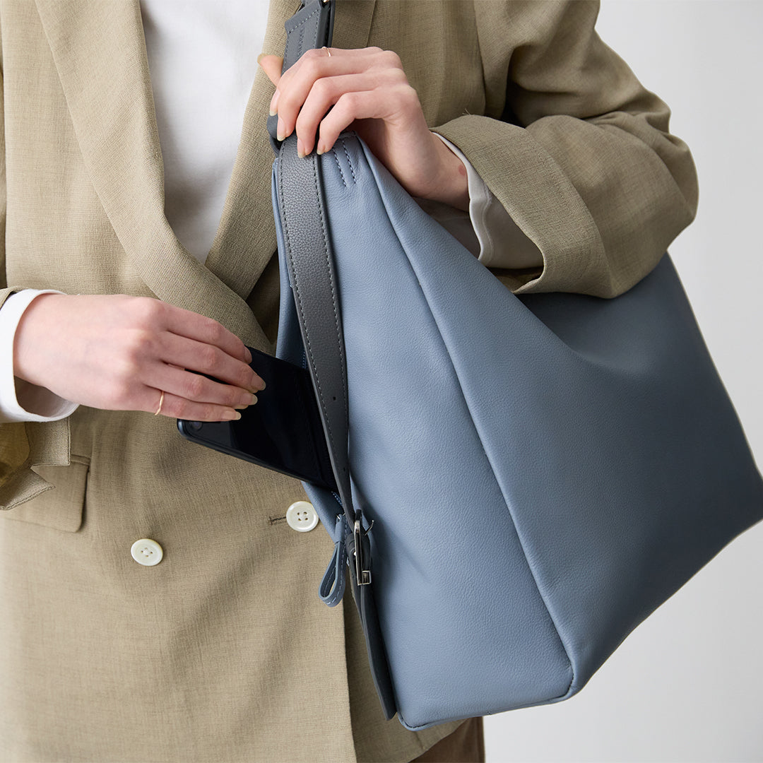 Yozora 2 Way Bag L (Nappa Milling) – マザーハウス 公式サイト