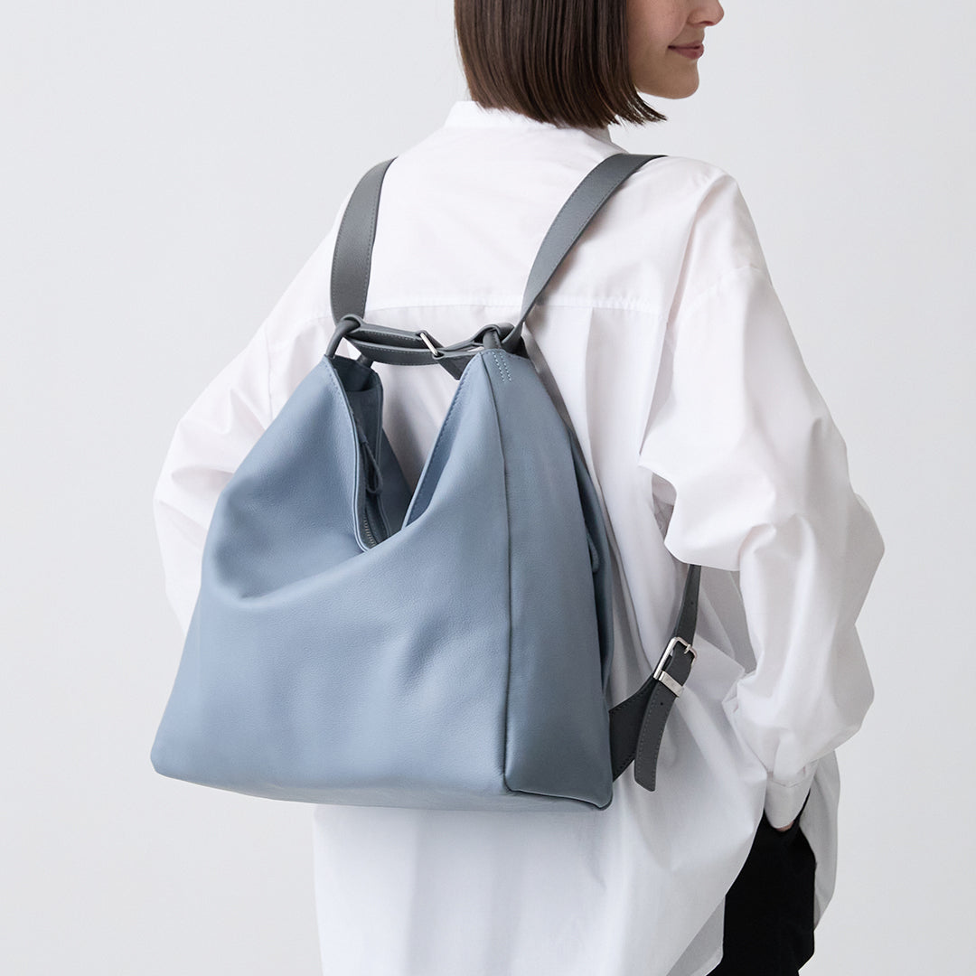 Yozora 2 Way Bag L (Nappa Milling) – マザーハウス 公式サイト