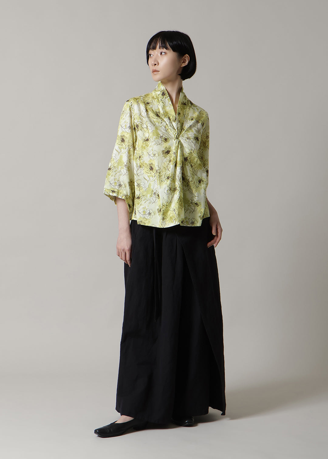 Sculpted Twist Neck TP Print Khadi – マザーハウス 公式サイト