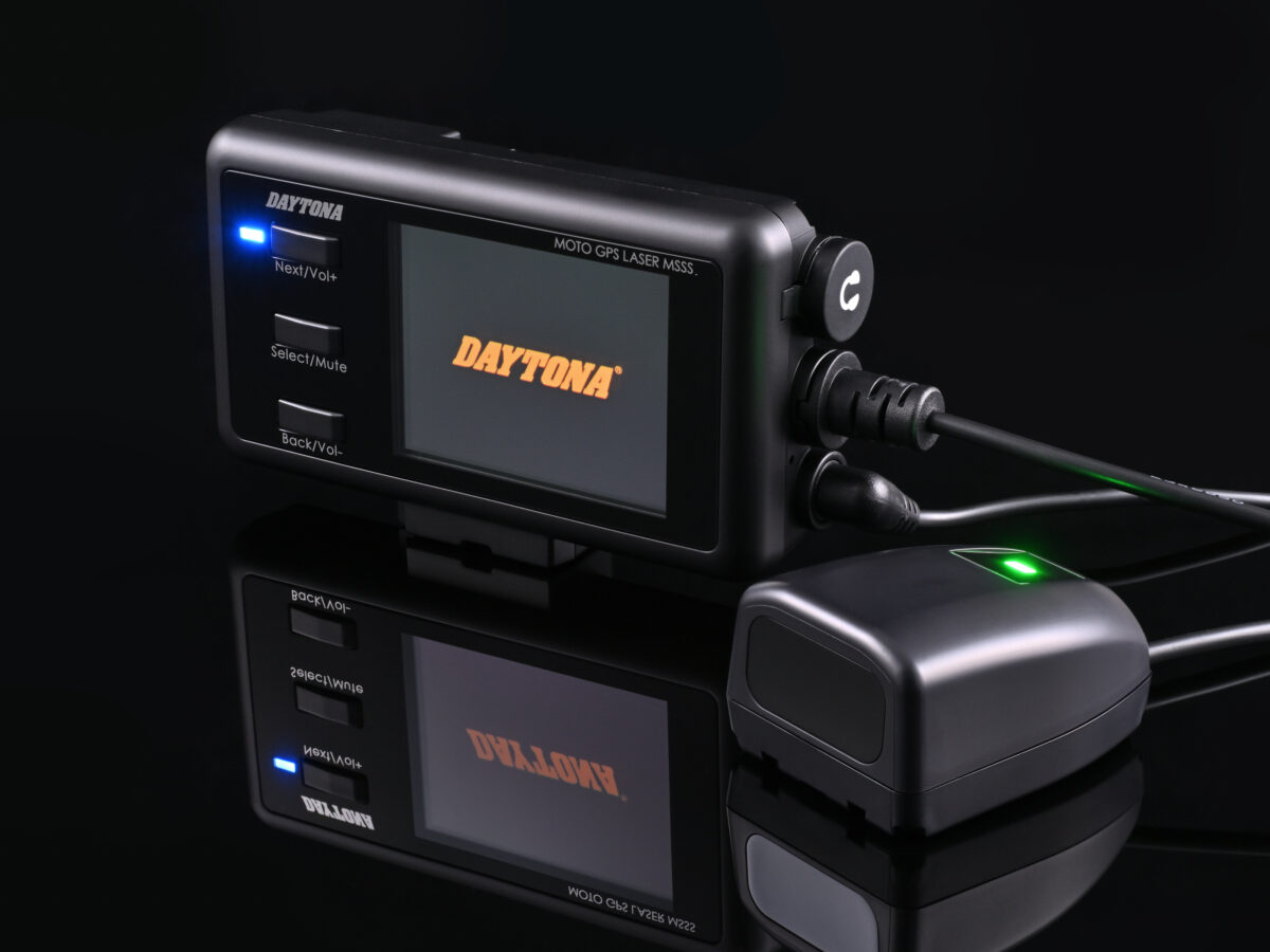 新型レーザー受信対応！デイトナから「MOTO GPS LASER MSSS」発売