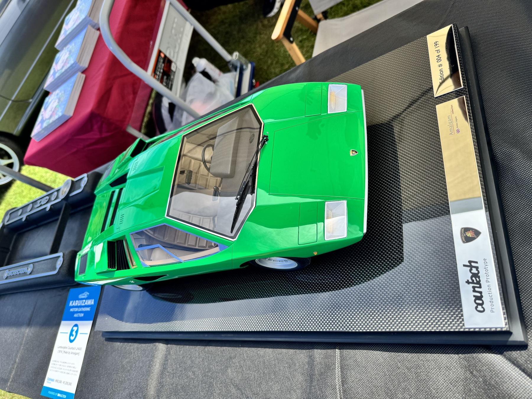 オークション出品 Lamborghini Countach LP400 (1974) [Made by