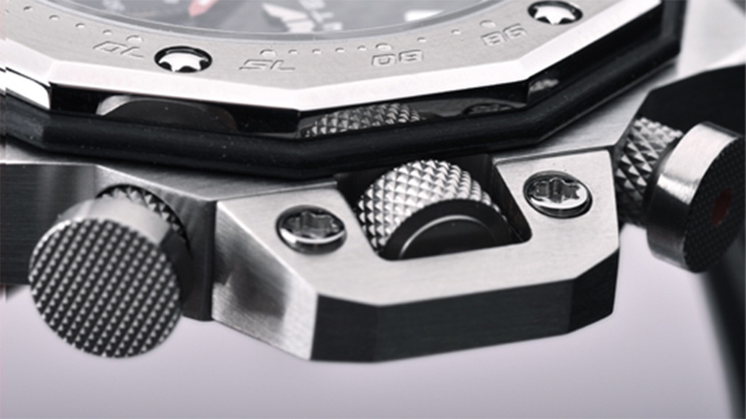 MOTO-R Standard Three-hand シルバー×グリーン/MOTO-R Standard Three