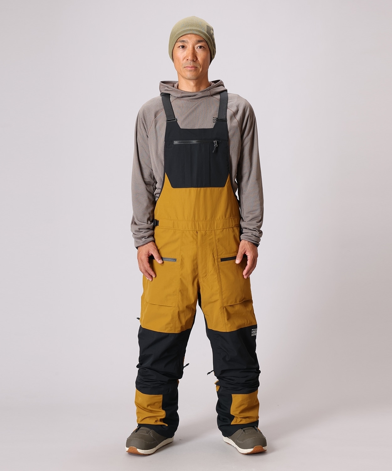 ファーストトラックスビブ(S Olive Gold Black)│マウンテンハード