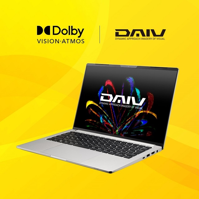 DAIV 4P Windows 11 Iris Xe グラフィックス搭載 高性能 軽量ノート