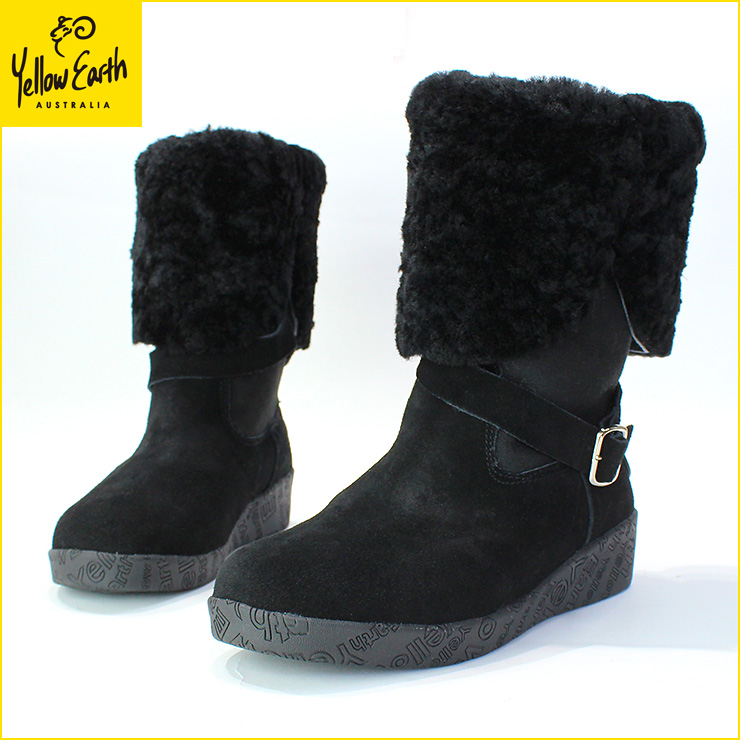 Yellow Earth（イエローアース） ムートンブーツ Alive Boot