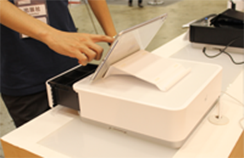 レシートプリンター・キャッシュドロアー一体型mPOPシリーズ | 株式