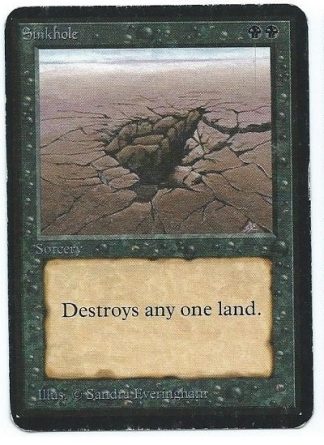 Alpha Sinkhole | Magic the Gathering | MTG Singles Trading Cards