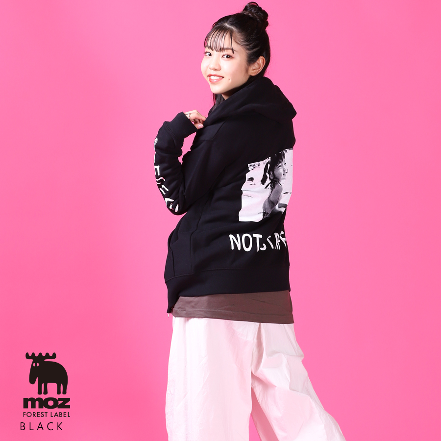 佐藤日向 × moz FOREST LABEL コラボZIPパーカー