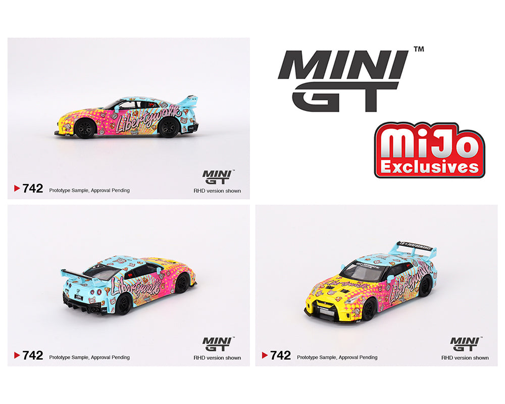 MINI GT 1:64 Nissan GT-R 35GT-RR LBWK Kuma Edition – Model Cars