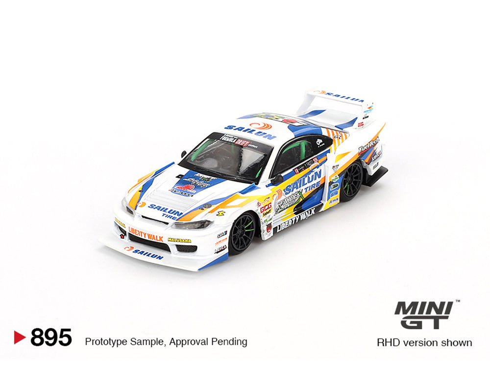 MINI GT 1:64 Nissan LB-Super Silhouette S15 SILVIA #555 2023