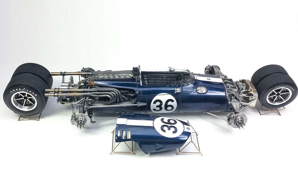 Customer's Gallery] 1/12scale EAGLE Gurney-Weslake built by Dean