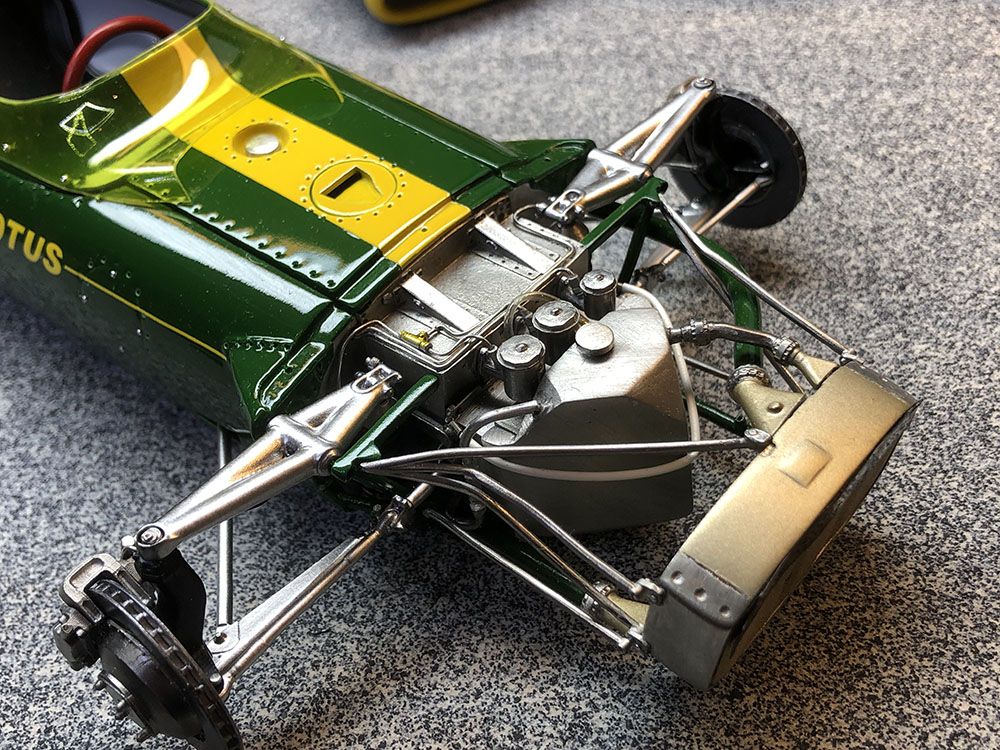 1/12scale LOTUS 49/Tyrrell 006 built by Allan Nielsen