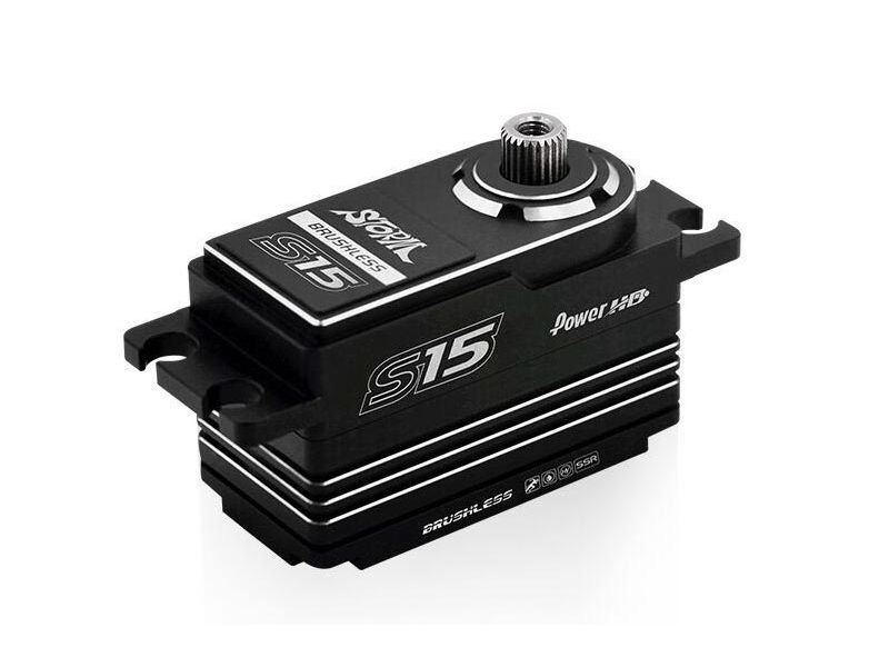 Power HD S15 Low Profile HV Metal Gear Brushless Aluminium Case