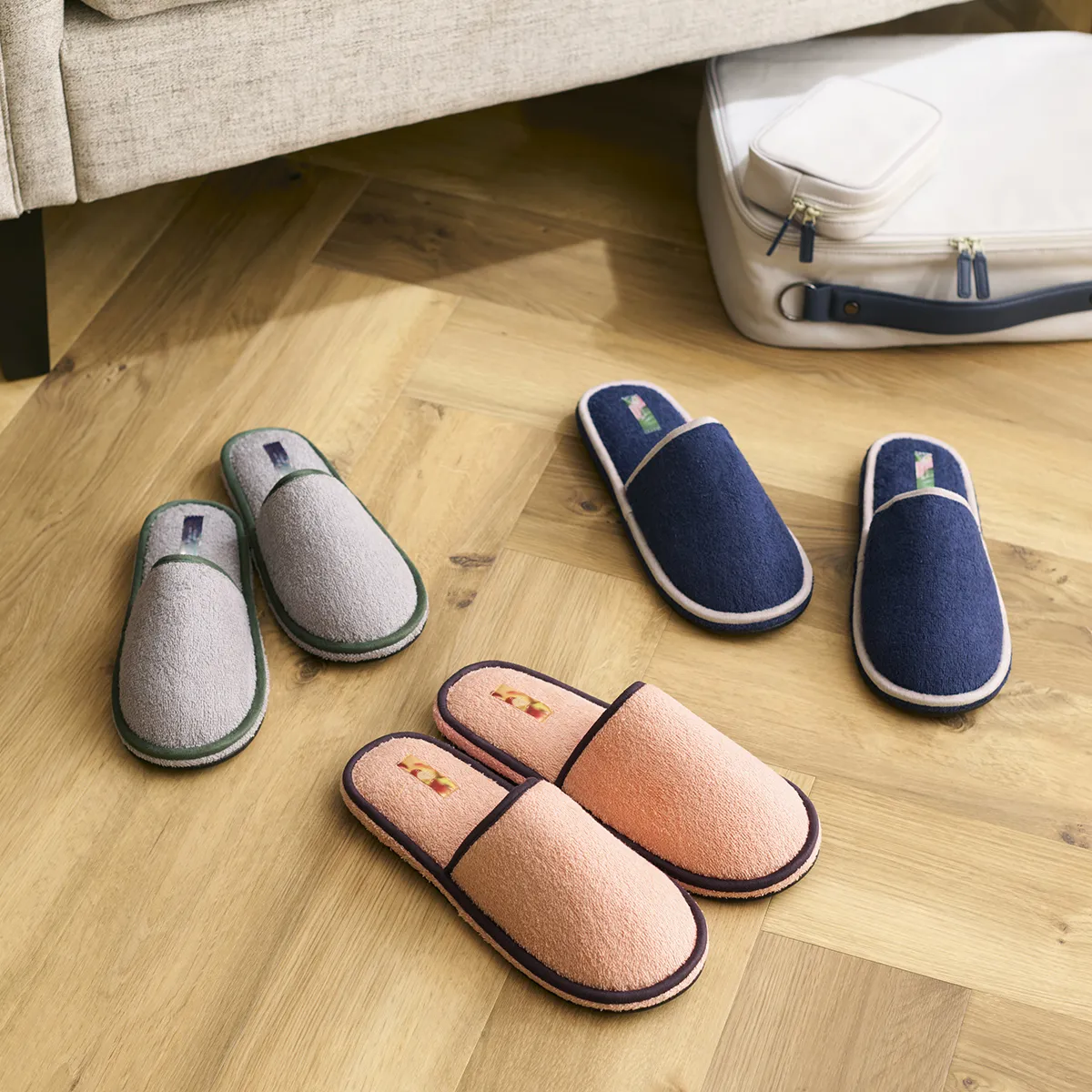 巾着入り】TORCHID HOTEL | パイルスリッパ HOTEL LIKE INTERIOR