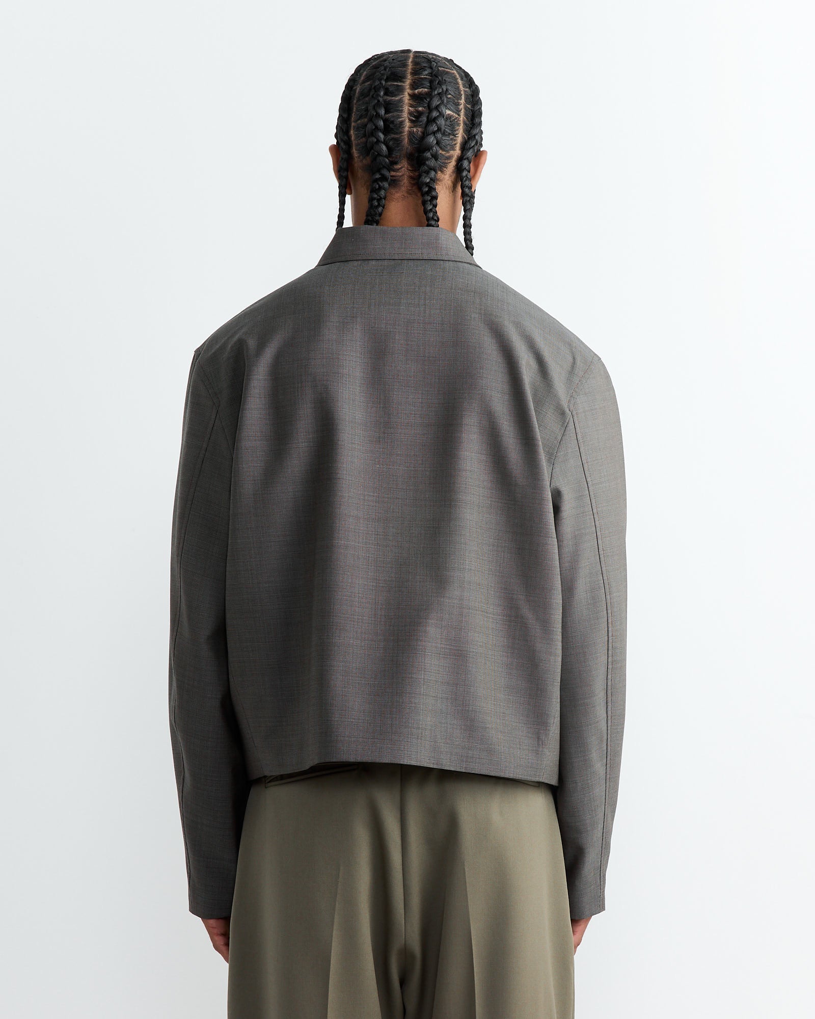 Mini Jacket in Grey Atom