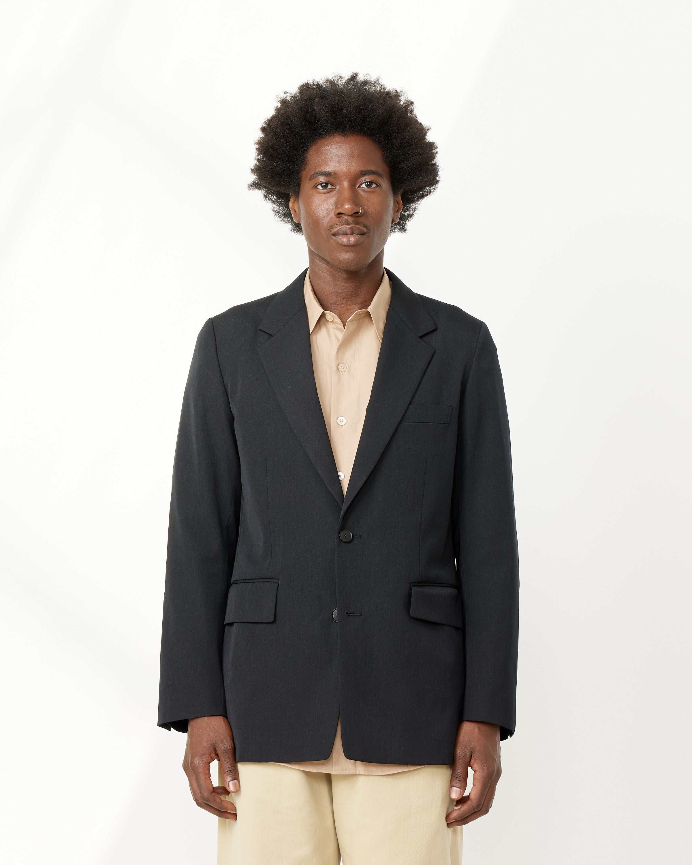 Light Wool Gabardine Jacket