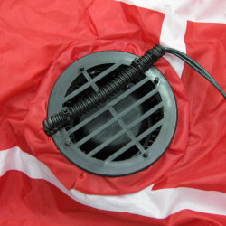 ムービングエアーディスプレイ エントツサンタ H180cm - クリスマス 冬