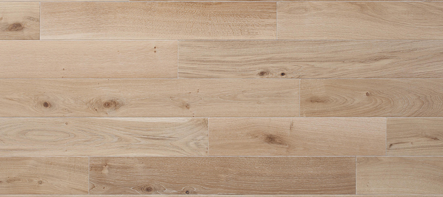 ヨーロピアンオーク 床暖房対応 挽板フローリング シルキーホワイト