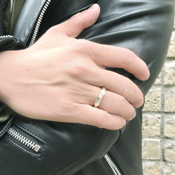 値下げ❗️GARNIシルバー/クロッケリーリングL/silver925/13号 値下げ