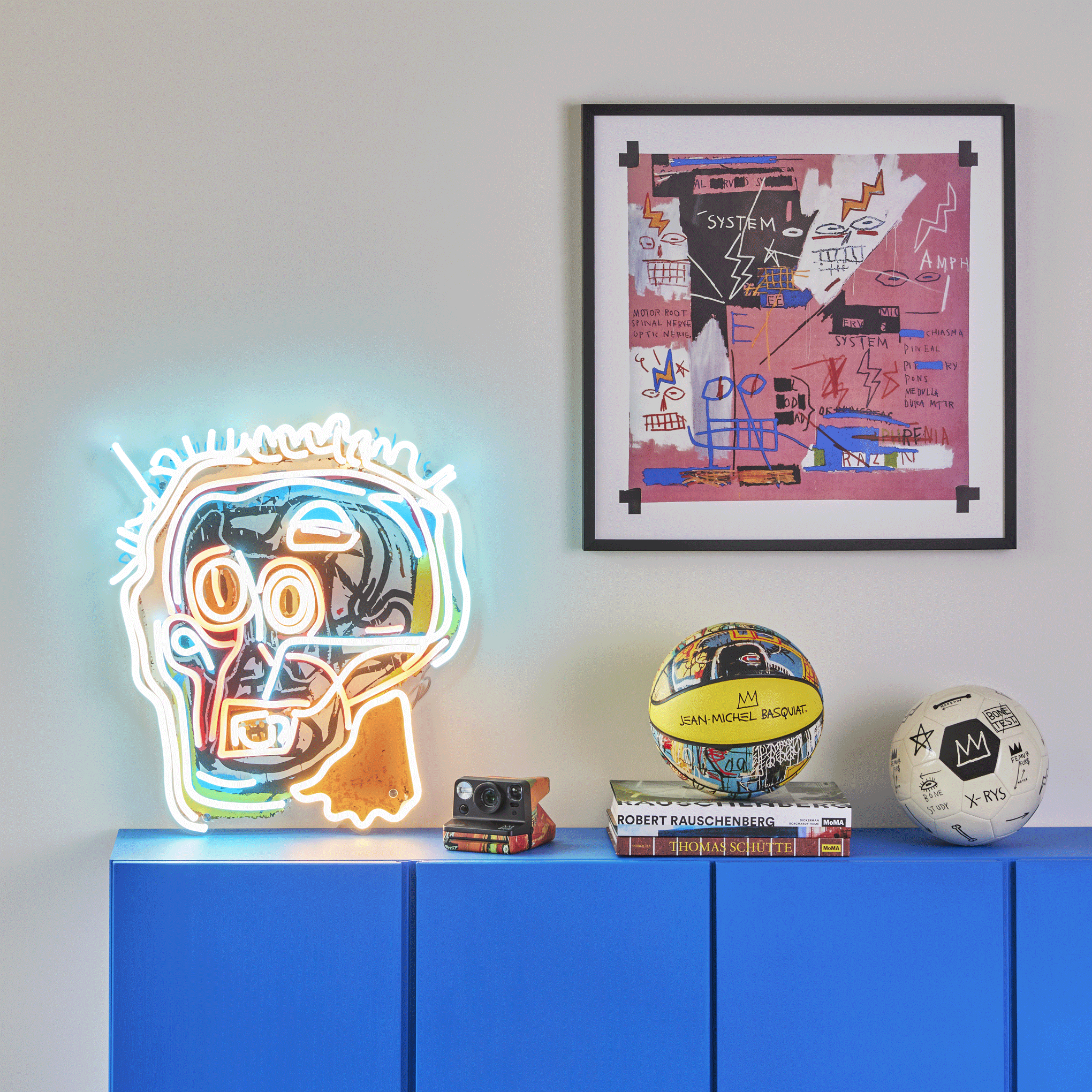 バスキア Bird on Money バスケットボール(バスキア バスケットボール